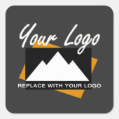 業務パーソナライズされたデザイン会社プロフェッショナル スクエアシール (正面)