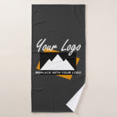 業務パーソナライズされたデザイン会社プロフェッショナル バスタオル (バスタオル)