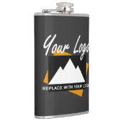 業務パーソナライズされたデザイン会社プロフェッショナル フラスク (右)