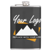 業務パーソナライズされたデザイン会社プロフェッショナル フラスク (正面)