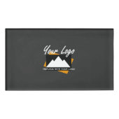 業務パーソナライズされたデザイン会社プロフェッショナル 名札 (正面)