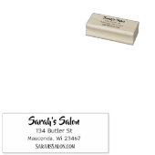 業務パーソナライズされた名、住所、電子メール ラバースタンプ (押印)