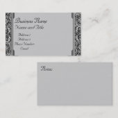 業務ファンシー/プロファイルカード 名刺 (正面/裏面)