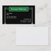 業務マーケティング及びプロモーション 名刺 (正面/裏面)