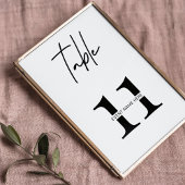 業務ミニマル披露宴表の番号記号 テーブルナンバー