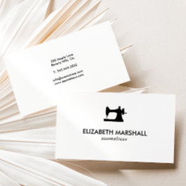 業務モダンカード第七十三号 |裁縫機 名刺