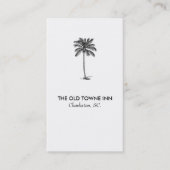 業務モダンカード第七〇号 |ヴィンテージヤシ 名刺 (正面)