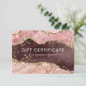 業務モダングリッター証明書 (スタンド正面)