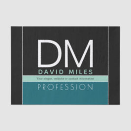 業務モダンテンプレート | すべての色をカスタマイズ 薄葉紙