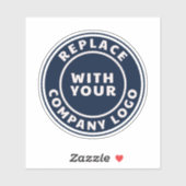 業務モダンロゴの企業の従業員 シール (シート)