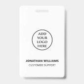 業務モダンロゴスタッフ名役職（縦書き） バッジ (裏面)