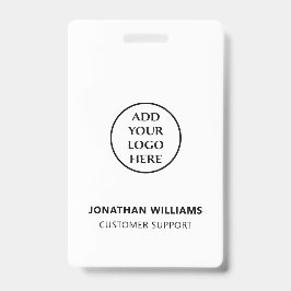 業務モダンロゴスタッフ名役職(縦書き) バッジ