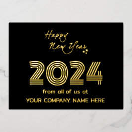 業務モダン同性愛者コード会社 箔シーズンポストカード