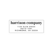 業務モダン差出人住所 セルフインキングスタンプ (デザイン)