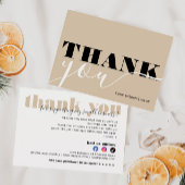 業務モダン注感謝してい文のミニマル化 サンキューカード
