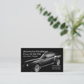 業務モダン車のデザイン 名刺 (スタンド正面)