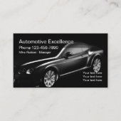 業務モダン車のデザイン 名刺 (正面)