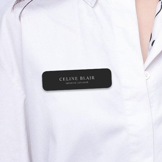 業務モダン 名札