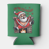 業務上危険なサンタが火災に遭う 缶クーラー (正面)