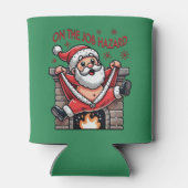 業務上危険なサンタが火災に遭う 缶クーラー (裏面)