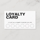 業務割引モダンロイヤリティカード ロイヤリティカード (正面)