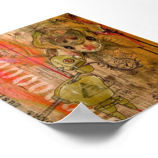 業務国際的機械 ポスター (角)