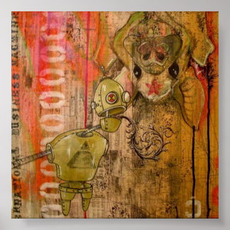 業務国際的機械 ポスター