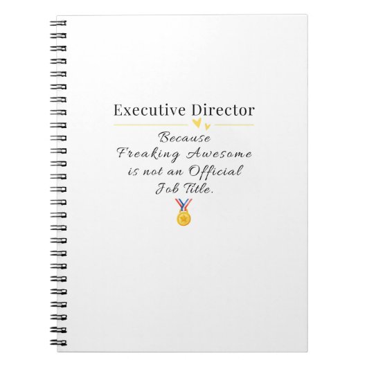 業務執行取締役 ノートブック (正面)