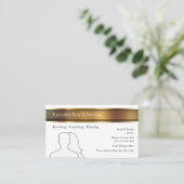 業務執行用職業紹介名刺 名刺 (スタンド正面)