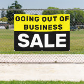 業務外販売の規模の拡大 横断幕 (インサイチュ)