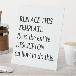 業務広告のイベントモダン台座標識 台座サイン