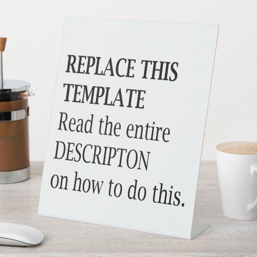 業務広告のイベントモダン台座標識 台座サイン (インサイチュ)