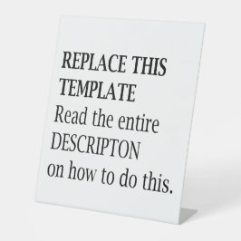 業務広告のイベントモダン台座標識 台座サイン