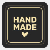 業務手作り スクエアシール (正面)