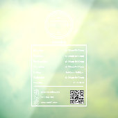 業務時間制デカール ウィンドウサイン (シート3)