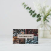 業務独占的パーソナライズされた相手への贈与 名刺 (スタンド正面)