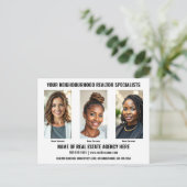 業務用はがきテンプレート5枚フォトDIY不動産仲介業者 ポストカード (スタンド正面)