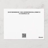 業務用はがきテンプレート5枚フォトDIY不動産仲介業者 ポストカード (裏面)