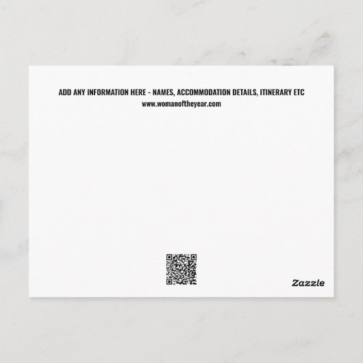 業務用はがきテンプレート5枚フォトDIY不動産仲介業者 ポストカード (裏面)