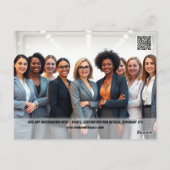 業務用はがきテンプレート5枚フォトDIY 企業の ポストカード (裏面)