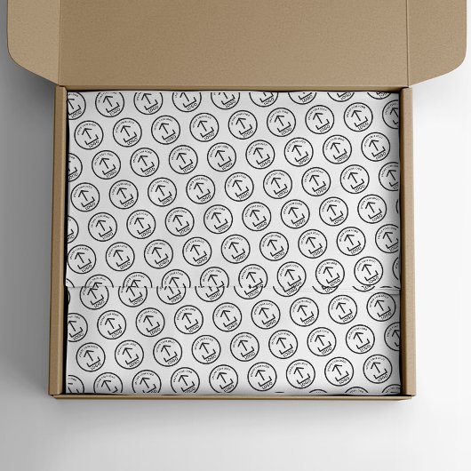 業務用カスタム包装ロゴティッシュペーパー 薄葉紙