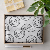 業務用カスタム包装ロゴティッシュペーパー 薄葉紙 (ギフト)