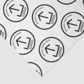 業務用カスタム包装ロゴティッシュペーパー 薄葉紙 (詳細)