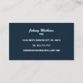 業務用カードの洗浄 名刺 (裏面)