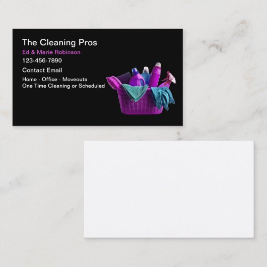 業務用クールカードのクリーニング 名刺 (正面/裏面)