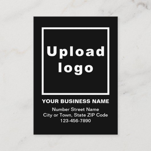 業務用ブラックエンクロージャカード エンクロージャーカード (正面)