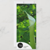 業務用モダンロゴ顧客サンキューカード (正面)