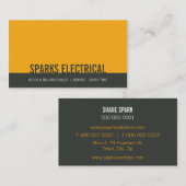 業務用企業のカード：: はっきりしたブロック1L 名刺 (正面/裏面)