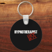 業務用催眠セラピスト暗色 キーホルダー (正面)