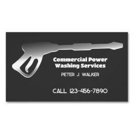 業務用圧力洗浄プレミアム マグネット名刺